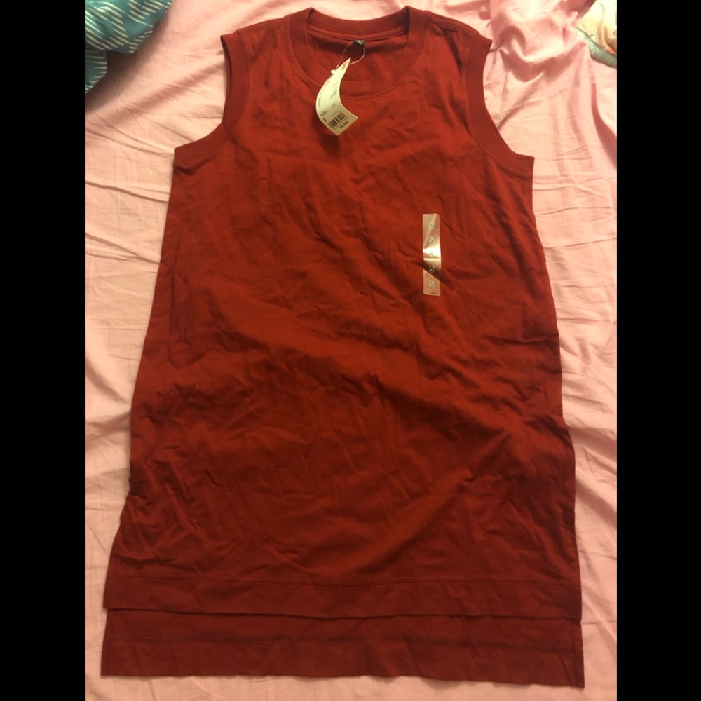 Women's small sleeveless t shirt